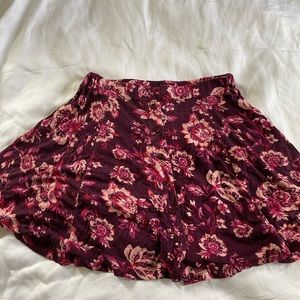Floral skirt